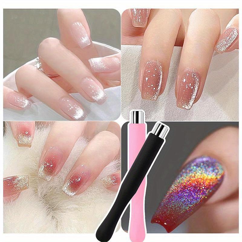 Strong Magnet Strip Cat Eyes Magnet for Nail Gel Polish 3D French Line Strip Magnetic Rod Stick Multi-Function Magnet Tool