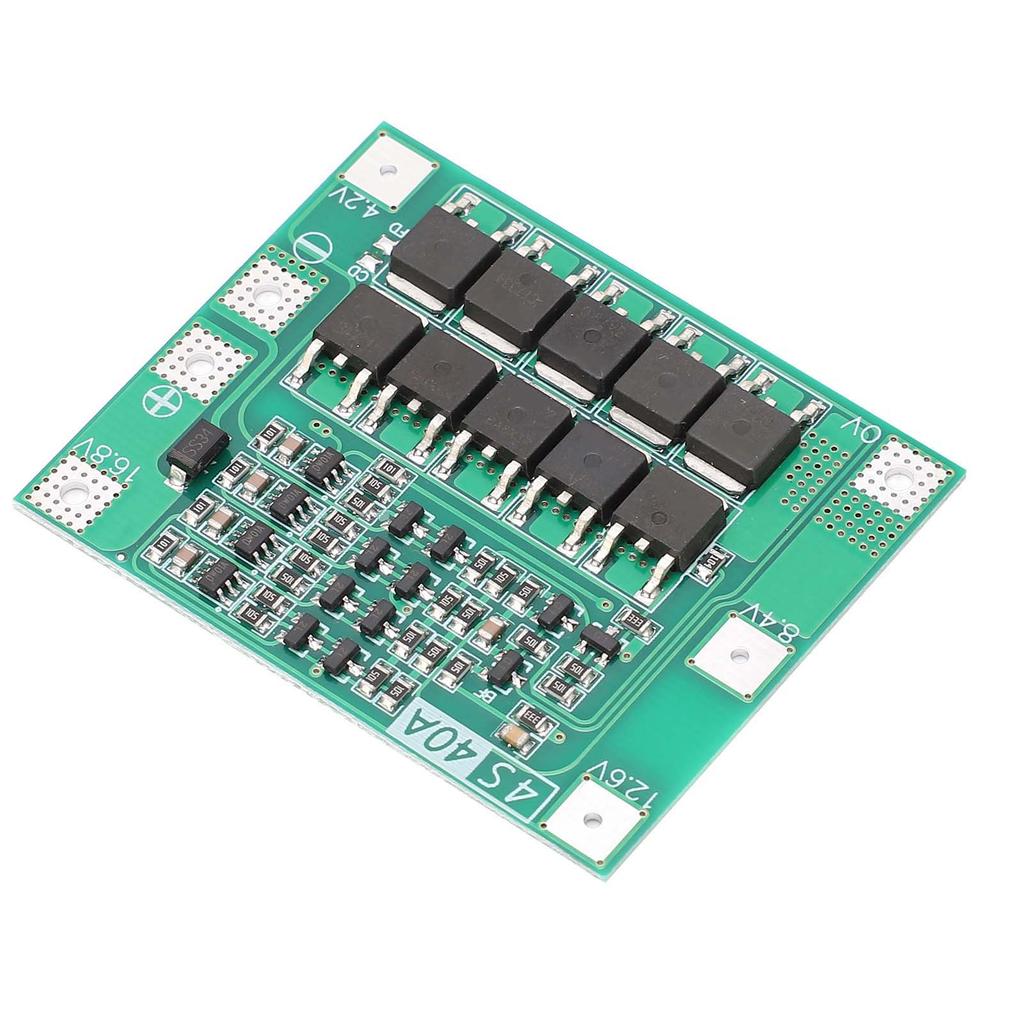 4 String Li ion Protection Board 40A DC 16.8V Lithium Battery Protection Module Enhance Version