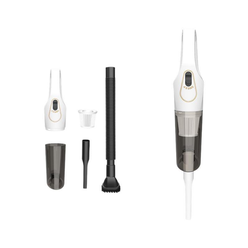 High Power Wireless Charging Handheld Vacuum Cleaner - Perfect for Cars and Desktops!