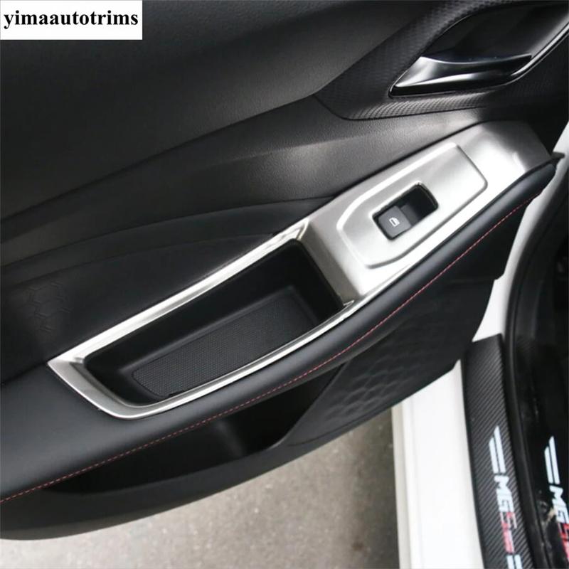 For MG 5 MG5  -  Car Inner Door Armrest Window Glass Lift Switch Panel Handle Bowl Frame Cover Trim Accessories Interior