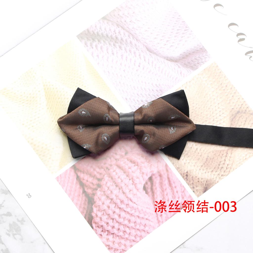 Gentleman'S Formal Business Bow Tie, Men'S Casual Wedding Bow, Pointed British Bow Bow