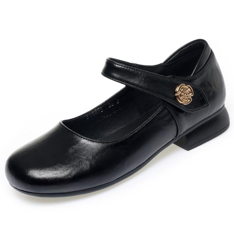 Fashion AIYUQI 2025 New Women's Shoes Spring and Autumn Comfortable Women Loafers Large Size Mary Jane Leather Shoes Female