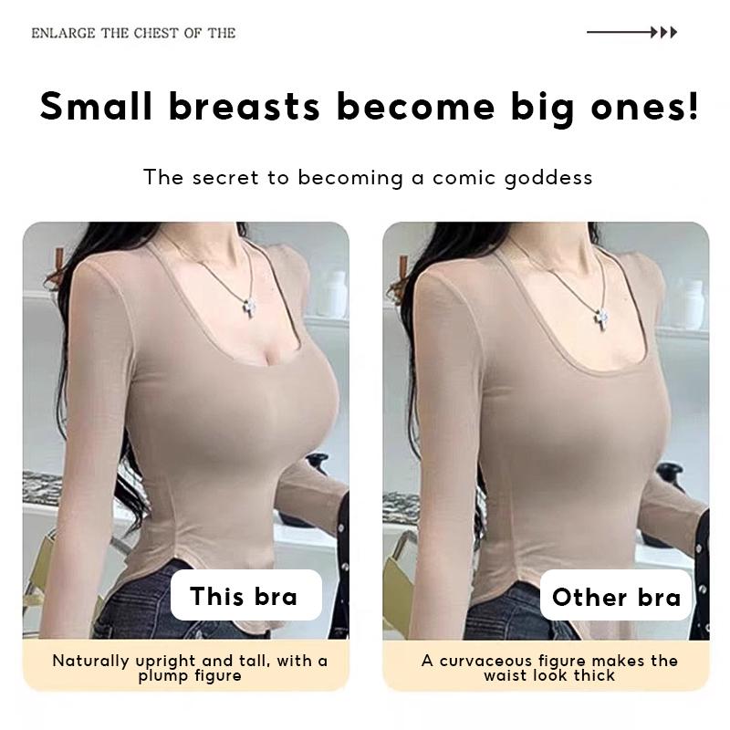 Push Up Straless Bra Women Front Closure Bras Sexy Underwear Soft Wireless Brassiere Non-Slip Bralette Solid Color Ladies Lingerie