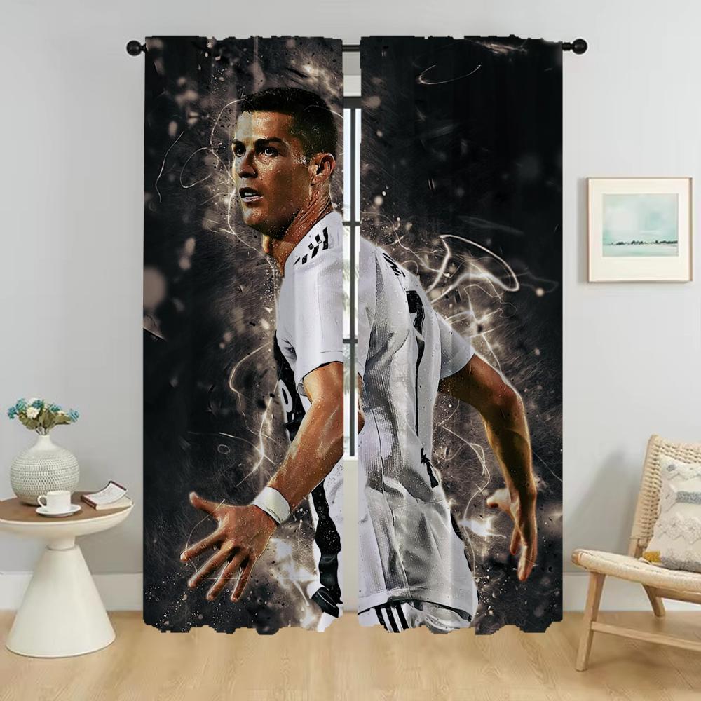 

Штори для Спальні Штори для Інтер єру Дому Роналду Штори для Вітальні Затемнюючі Штори Перегородка Хеллоуїнська Прикраса Жалюзі W96xH183cmx2pcs-CL