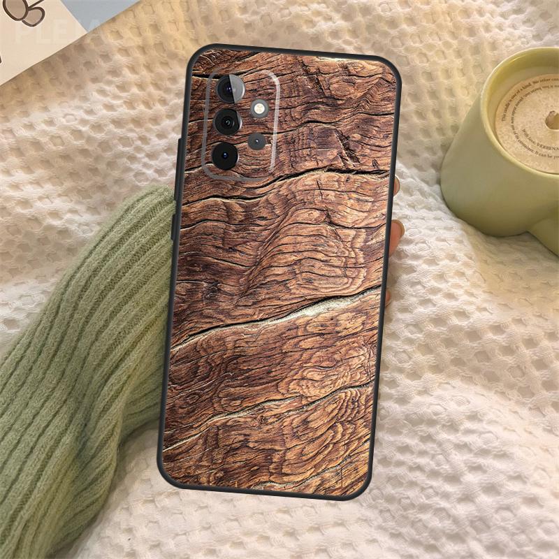 Pattern Wood Textures Case For Samsung Galaxy A06 A26 A16 A56 A36 A05 A22 A32 A52 A54 A34 A14 A55 A15 A53 A33 A35