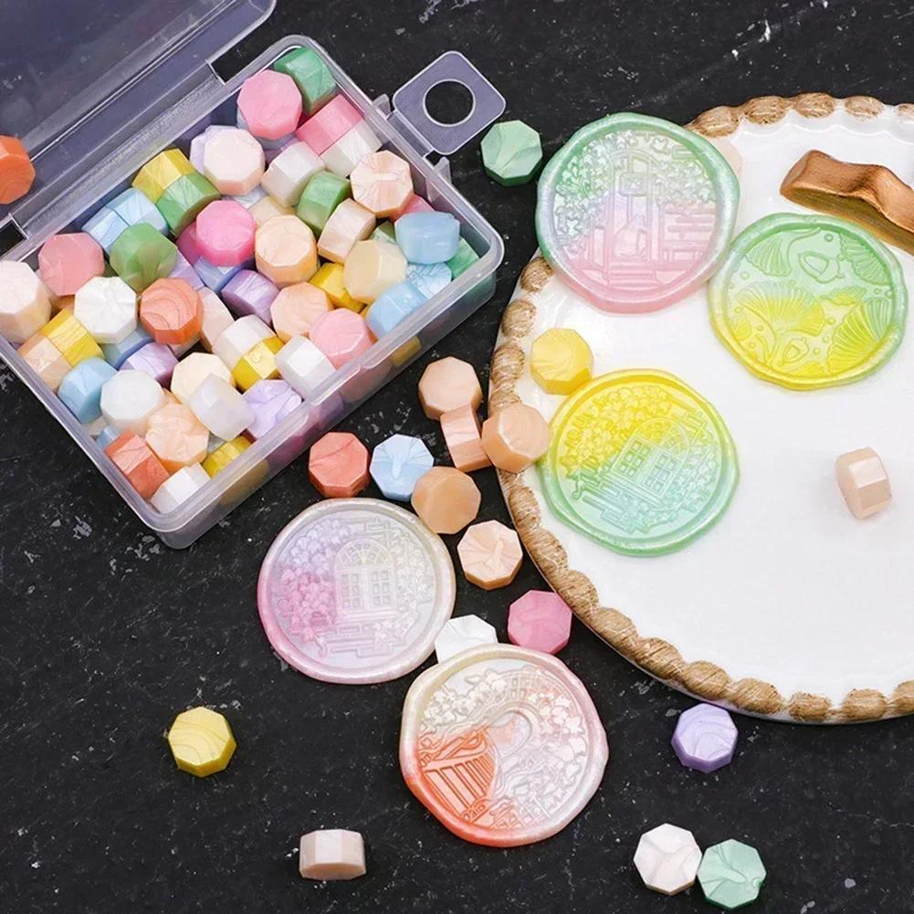 Wax Seal Kit 100Pc Wax Seal Beads Sealing Wax Warmer Spoon Candle For Home Decor Craft Accessory In Stock Wholesale