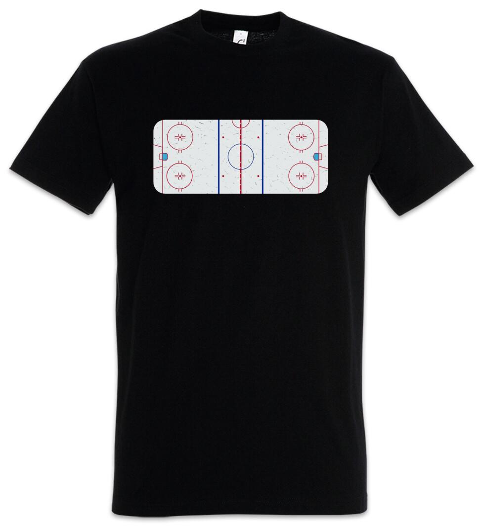 

Icehockey Field T-Shirt Mens Womens Tees Top Player Passion Love Addiction Hockey Game Stick L