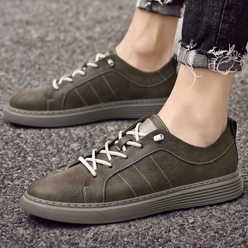 Fashion Fashion Genuine Leather Men's Shoes Business Shoes Breathable Casual Shoes Comfortable Walking Sneakers Shoes Male Oxford Shoes