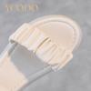 2023 Students Summer Flat Natural Leather Sandals Fashion Women's Sandals