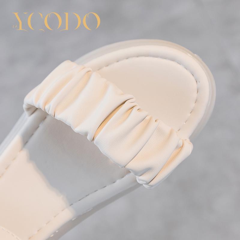 2023 студенческие летние сандалии на плоской подошве из натуральной кожи — фото 9