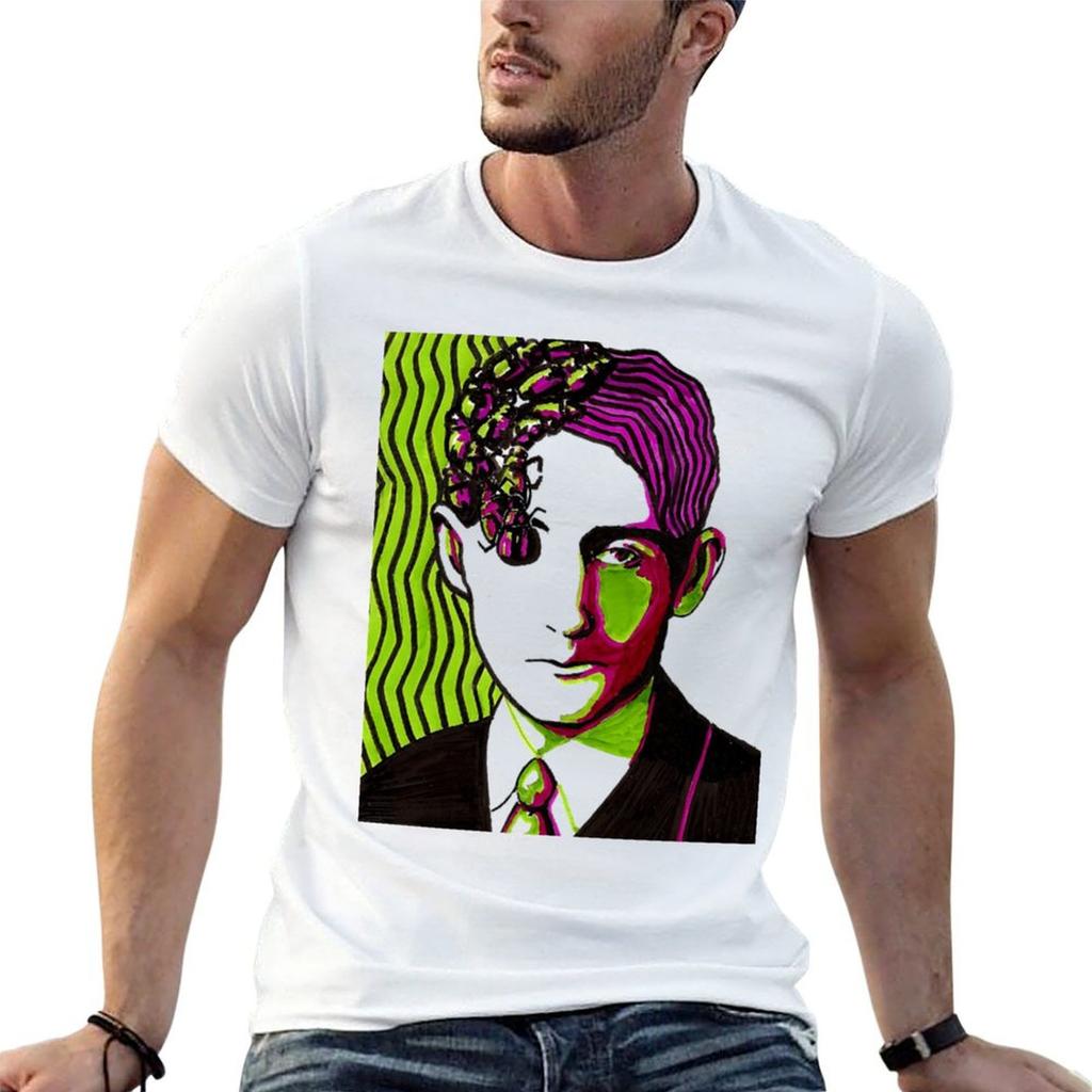Franz Kafka T-Shirt man t shirt cotton man t shirt heavy cotton t shirts with prints T-shirt