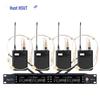 HUSITE DC-9-4 Professional Wireless Quad Headset Microphone System (CN Version)