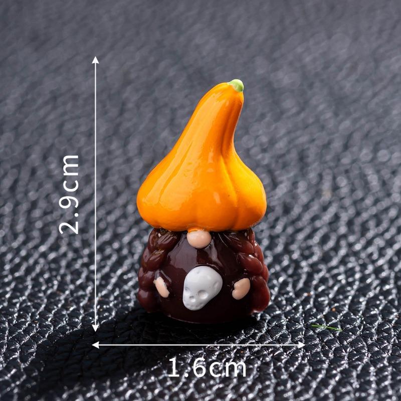 New Horror Characters Dwarf Wizard Skeleton Duck Clown Resin Crafts Tabletop Halloween Ornament