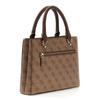 GUESS Bolso marrón claro marrón para mujer - Noelle II Bolso de hombro con múltiples compartimentos S Logo Latte / Marrón 327666