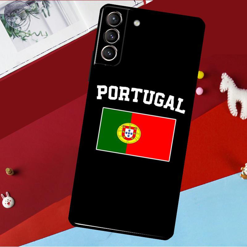 Portugal Flag Case For Samsung Galaxy S22 S23 Ultra S21 FE S8 S9 S10 Plus Note 10 20 Ultra S20 FE Coque