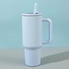 2024 NOVÝ HydroJug 40OZ tumbler Víčko se slámkou Nerezová ocel Vakuově izolovaný Hrnček do auta Dvoustěnný Termální Cestovní hrnek na ledový nápoj