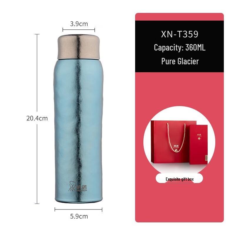 Heenoor Women s Pure Titanium Insulated Bottle - 360ml