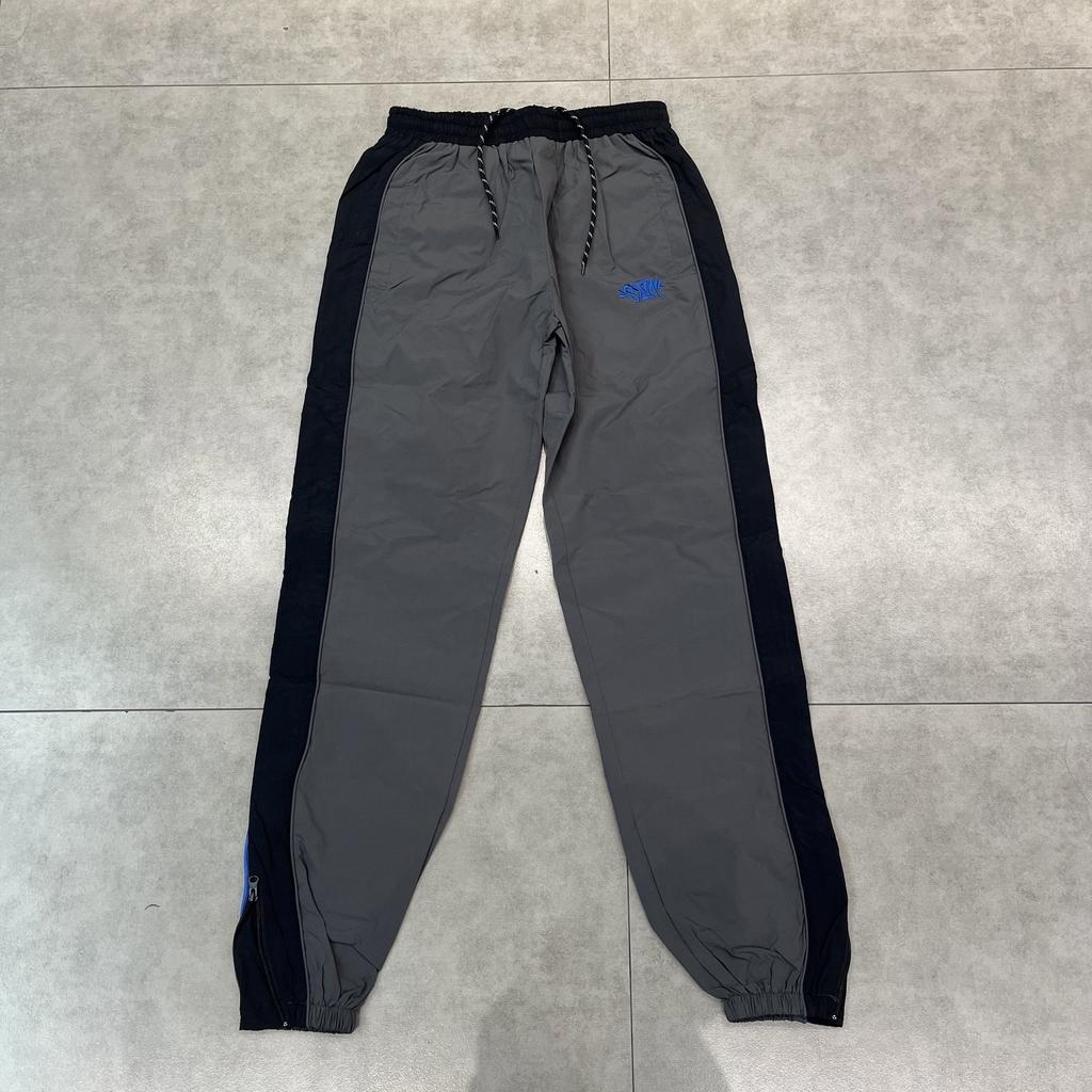 Street Sweatpants Herren Hose mit Reißverschluss unten Lässige Baggy Jogginghosen Herren Y2k