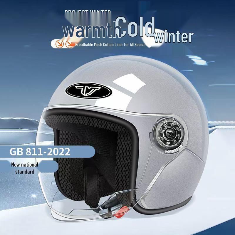 Autumn/Winter 3C-Certified Electric Bike Helmet for Women/Men – Adjustable, Stylish, High-Quality