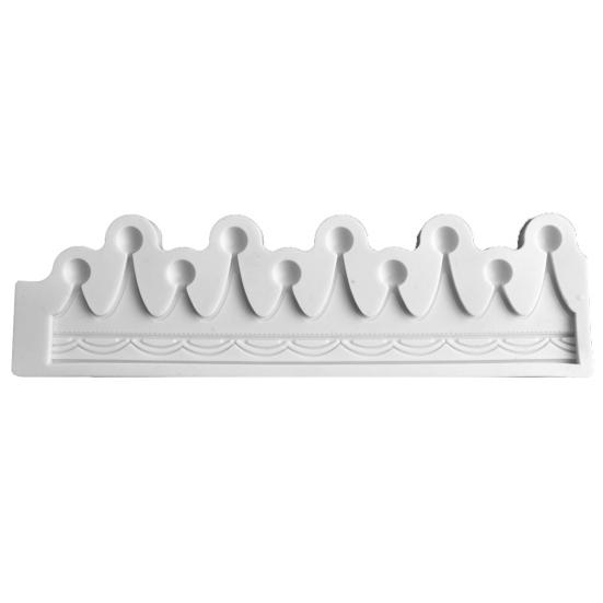 Temperature Resistant Candy Mold Reusable Lightweight Crown-shaped Chocolate Cake Silicone Mould
