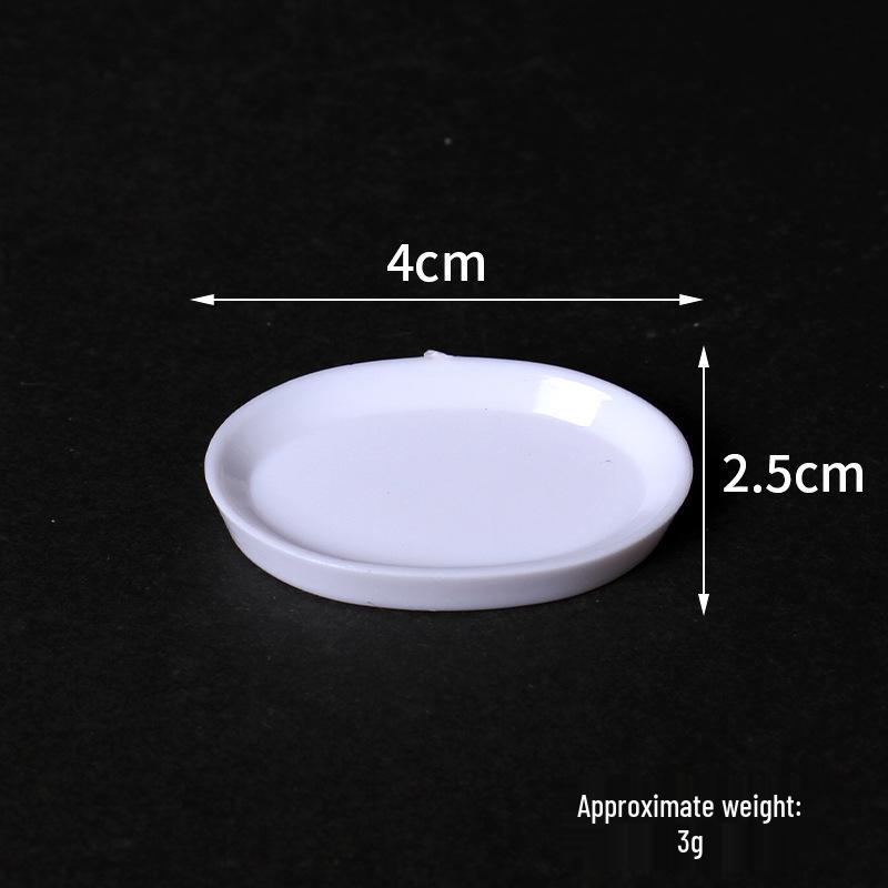 Miniature Tableware Set: Dollhouse Plates & Dishes for DIY Role-Playing Scenarios