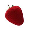 Adorable Strawberry Organizer Stylish Storage Case for Jewelry and Small Items Vintage Rings Holder for Jewelry Lovers