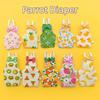 Breathable Parrot Diaper Colorful Fruit Pet Bird Apron New Parrot Flight Suit  Indoor Use