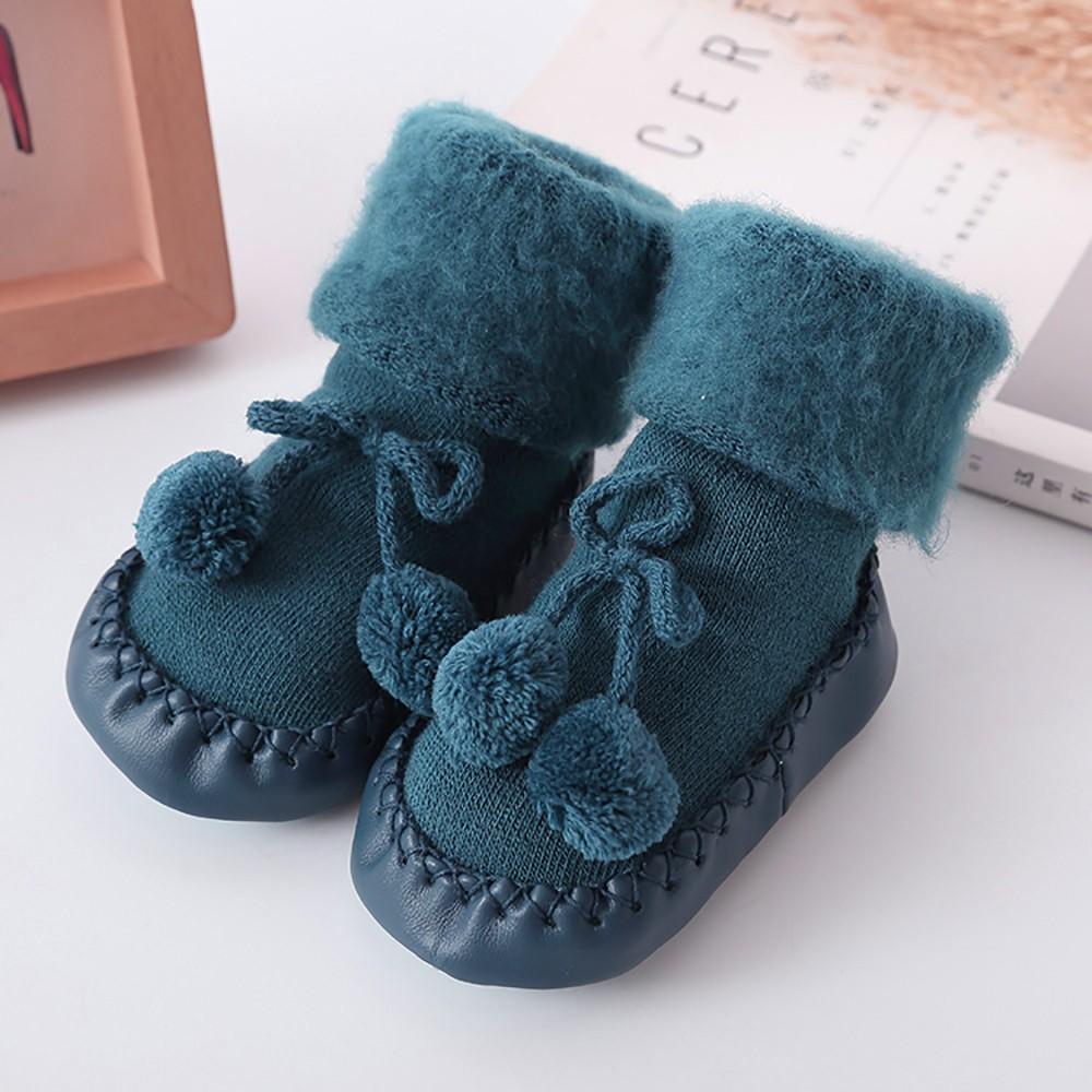 Baby Boy Girl Socks Cotton Children Floor Socks Anti-Slip Baby Step Socks