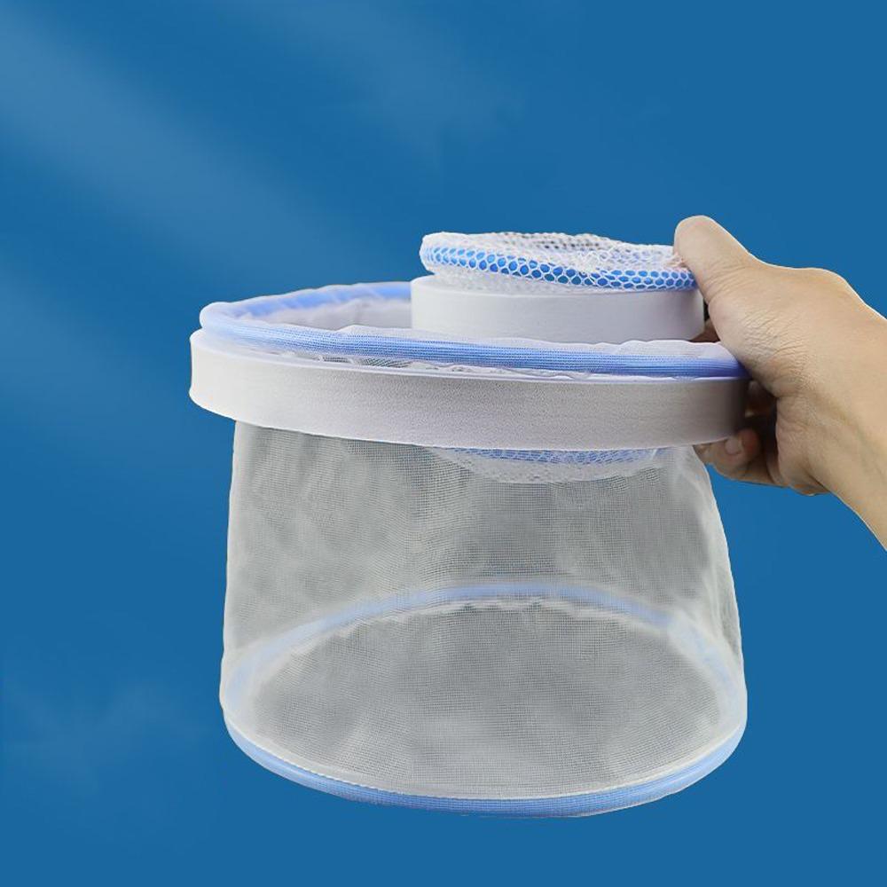 Ventilated Guppy Breeding Net Nylon Breeding Net Floating Fish Net Home Aquarium