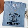 Comfort Colors Hootin' Leads To Hollerin' Tee: Western Owl Graphic