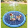 Piscina de Salpicos Ecológica de PVC Antiderrapante para Animais de Estimação Verão Tapete de Brincadeira Aquática ao Ar Livre para Crianças e Cães