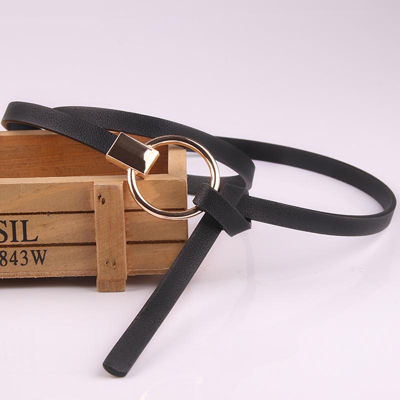 

Stylish Womens Faux Leather Waist Belt With Alloy Buckle For Daily Casual And Work Attire
