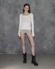 Maegolenseoul Adore Me Loose Fit Long Sleeve White
