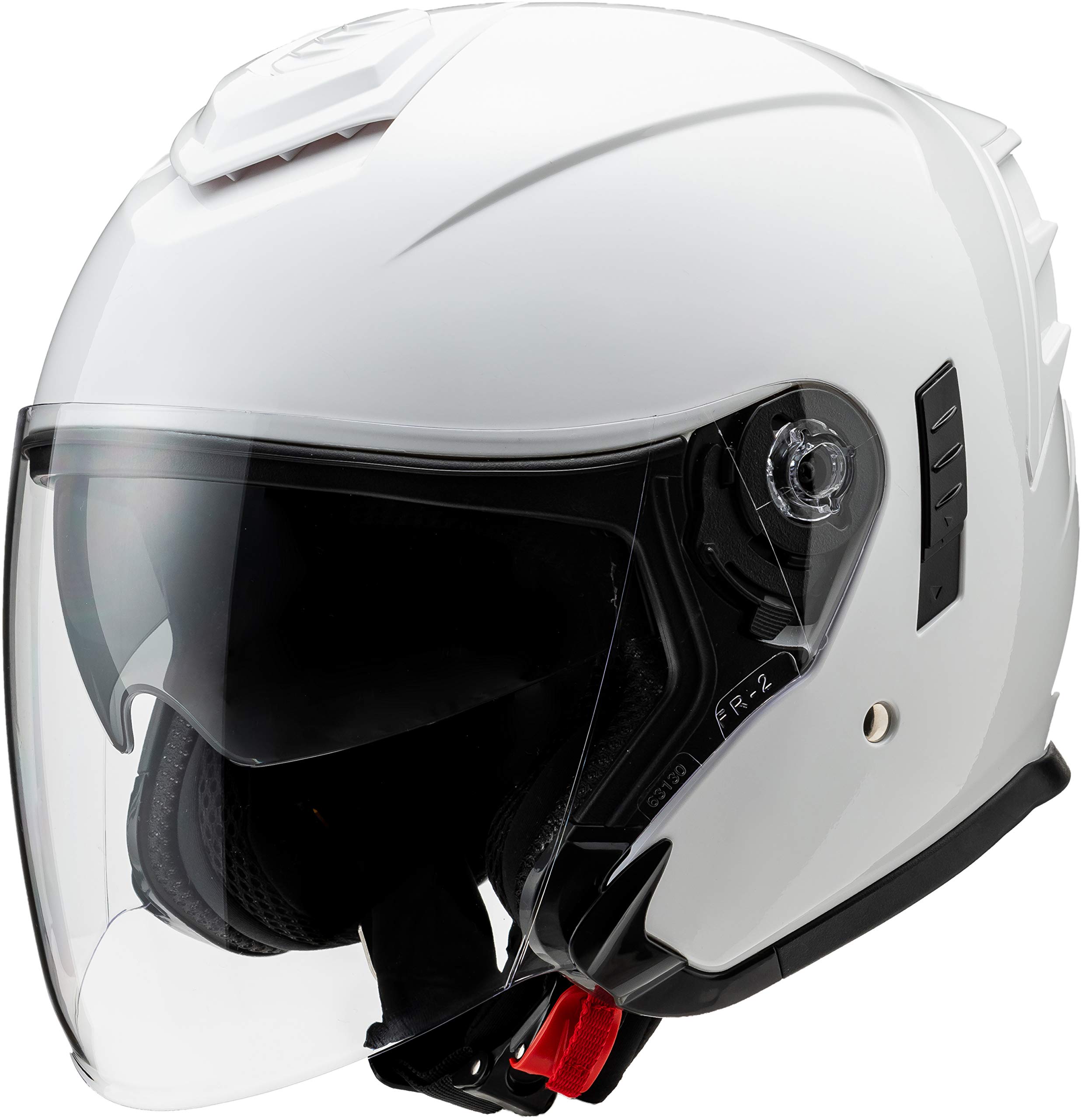 

MARUSHIN Motorcycle Helmet Jet Pearl White XL Size MSJ2 1002116 JE-1 (61-62cm)