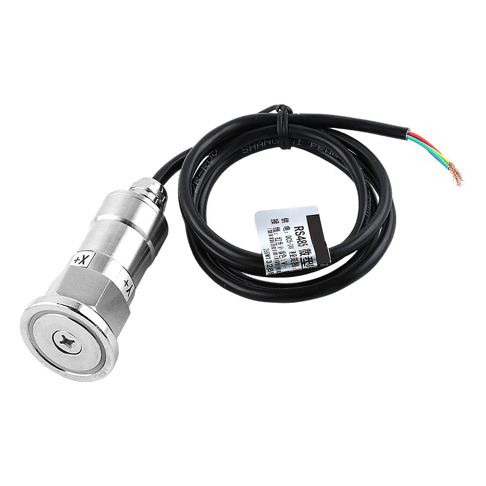 0-50mm/s Temperature Vibration Sensor Three-Axis Integrated RS485 Stainless Steel Vibration Transmitter for Water Pumps and Fans