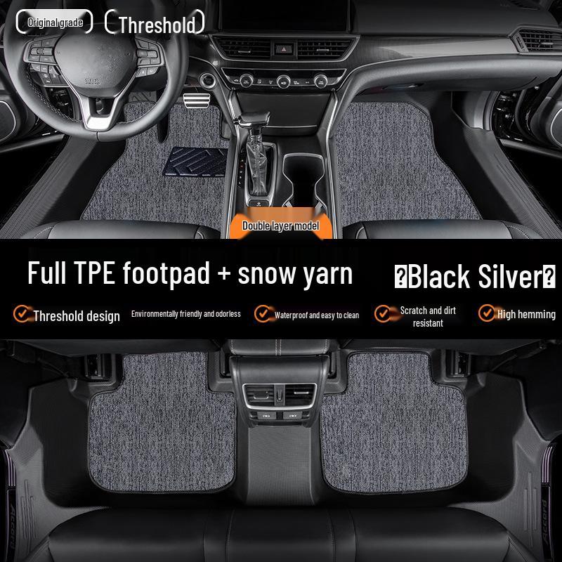 TPE Car Floor Mats for Buick Regal, LaCrosse, Encore, Excelle GT, Verano - Full Coverage