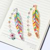 Metal Reading Book Marker Enamel Design Page Pagination Mark Colorful Bookmark  Reading Lovers