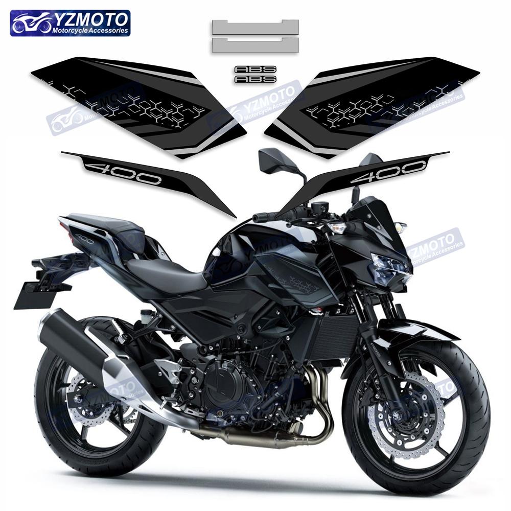 For Kawasaki Z400 EX400 Motorcycle Accessories Decal Decoration Body Fairing Protection Sticker Full Car Reflective Stickers Kit
