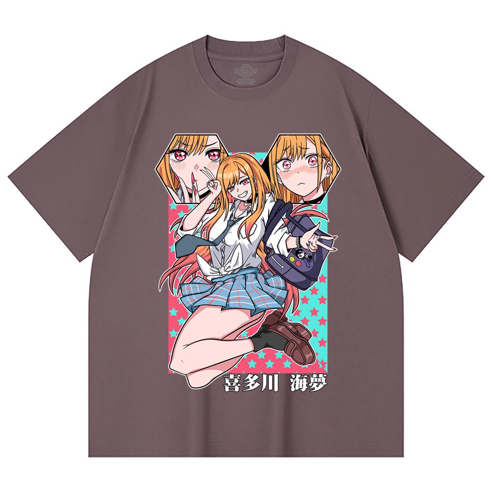 230 Gsm 100% Cotton My Dress-Up Darling V3 Marin Print Unisex Heavy Cotton T Shirt