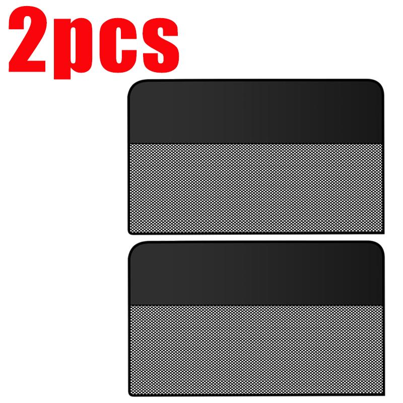1-2PCS Duplex Magnetic Car Curtains for Sunshade and Privacy Protection Block UV Rays Exterior Accessories Side Window Sunshades