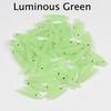 2cm 0.3g Pink / White / Yellow / Luminous Silicone Soft Fish Head DIY Sabiki Rig Material Lure Soft Bait for Makerel White Fish