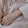 Letter Interlocking Flash Diamond Double C Bracelet Simple Hipster Student Personality Mori Girlfriend Bracelet Female Temperament