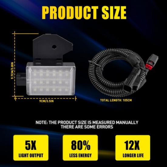 LED Unterhauben-Innenleuchte Lampe mit Kabelbaum für 2006-10 Chrysler 300 EA