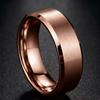 Stainless Steel Ring, Non-fading, Instagram-style Matte Finish, Trendy Men’s Ring with a Niche Design, Minimalist Titanium Steel Band.
