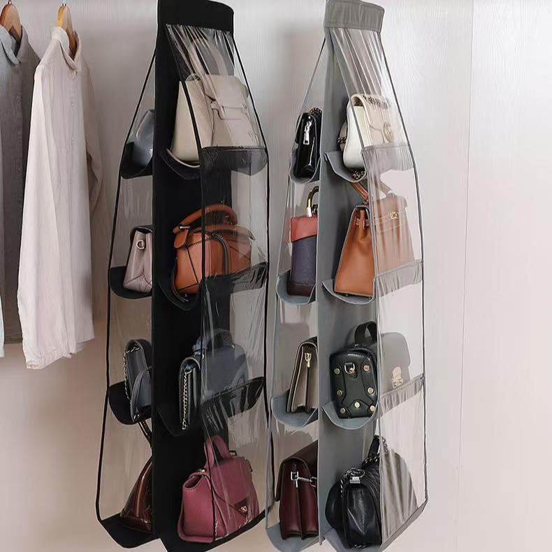 Hanger Organizer for Clothes - Wall-Mounted Storage Bag