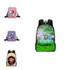 Gabby's Dollhouse Backpack Featuring Stylish Cartoon Design And Adjustable Shoulder Straps For Students