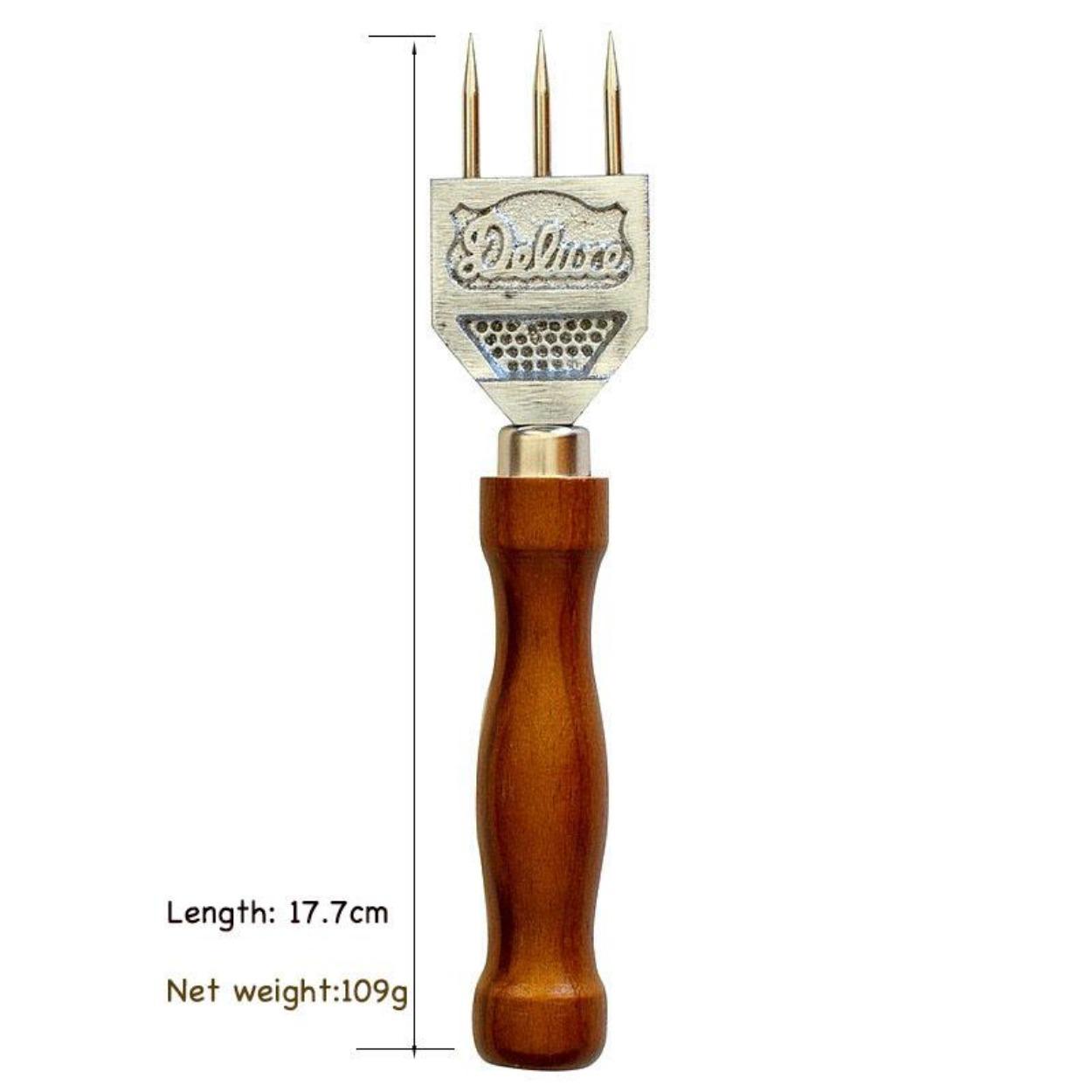 

Крижаний пік - Міцний крижаний сколювач, ніж бармена, ніж для льоду, 304 нержавіюча сталь тризубий подрібнювач льоду для коктейльного бармена