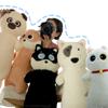 Non-Toxic 65Cm Kawaii Cartoon Long Cat Dog Plush Pillow Super Soft Shiba Inu Bullterrier Husky Pekingese Cat Plush Toy Home Decoration