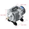 Elektromagnetische Sauerstoffpumpe für Aquarien, 18 W, 25 l/min, für Aquarien, Meeresfrüchte, Teich