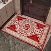 VIKAMA Crystal Velvet Entrance Door Carpet, Entrance Foot Mat, Door Rug Living Room Blanket, Anti-Slip Door Mat, Home Decoration